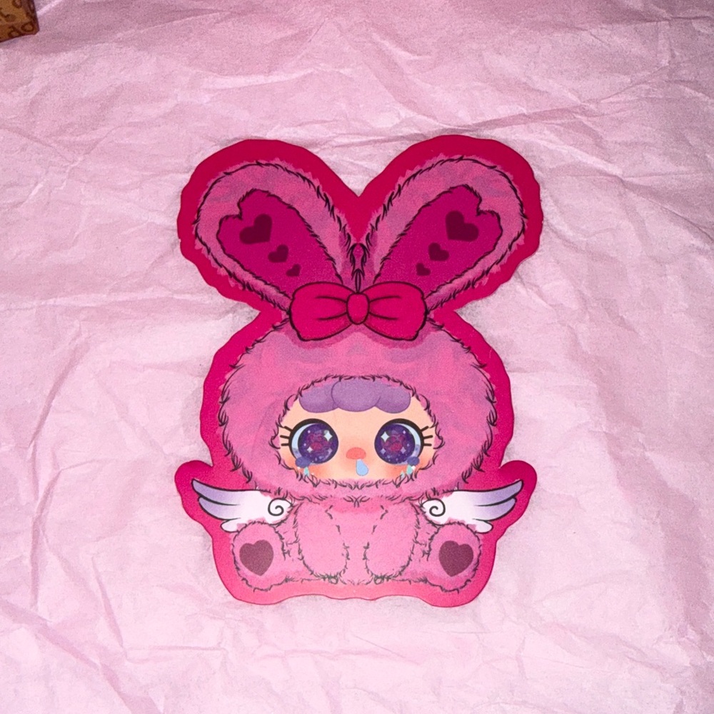 Migo Fairy Tale Plush Pendant SECRET! Paula Is A Rabbit - Picture 3 of 13